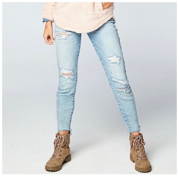 🍑 Maurice’s High-Rise Vintage Wash Jeans size 8  •Cool Meets Comfort• NWTS-$55 - Picture 7 of 12